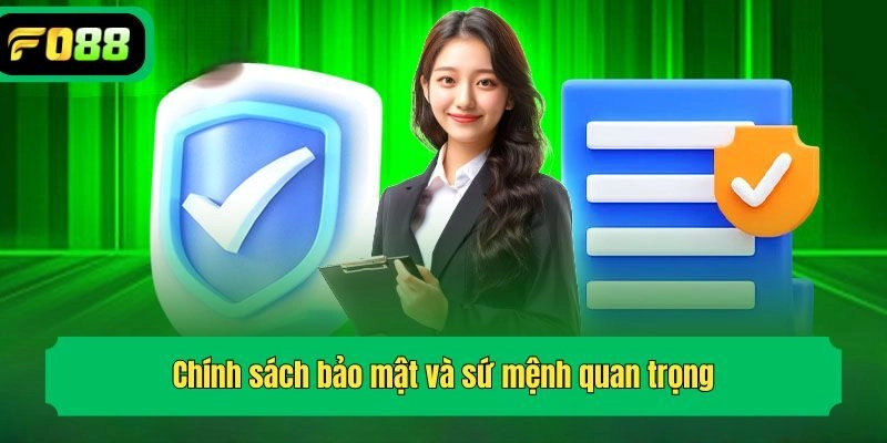 Chính sách bảo mật và sứ mệnh quan trọng