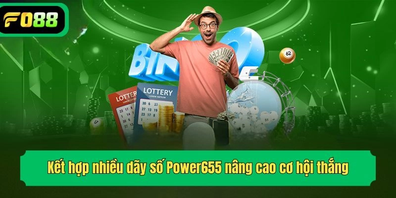 Kết hợp nhiều dãy số Power655 nâng cao cơ hội thắng