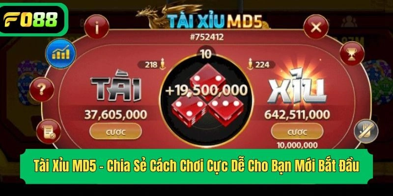 Tài Xỉu MD5 – Chia Sẻ Cách Chơi Cực Dễ Cho Bạn Mới Bắt Đầu